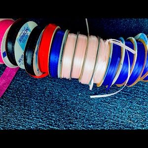 Ribbons for crafts or sewing